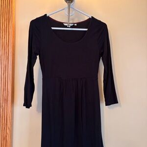 Boden Classic Black Long Sleeve Dress